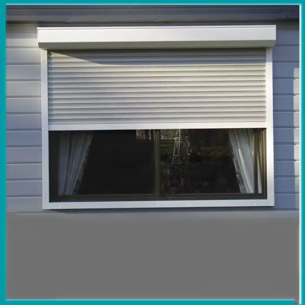 Motorized Roller Shutter - Premium Aluminum Alloy, Anti-Theft, and Postmodern Design for Villas